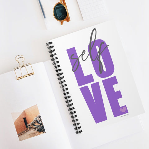♡ Spiral Notebook with Inspirational Design :: 118 Ruled Line