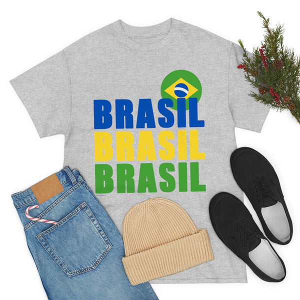 Camiseta BRASIL .: Heavy Cotton Tee (Classic fit) 100% cotton