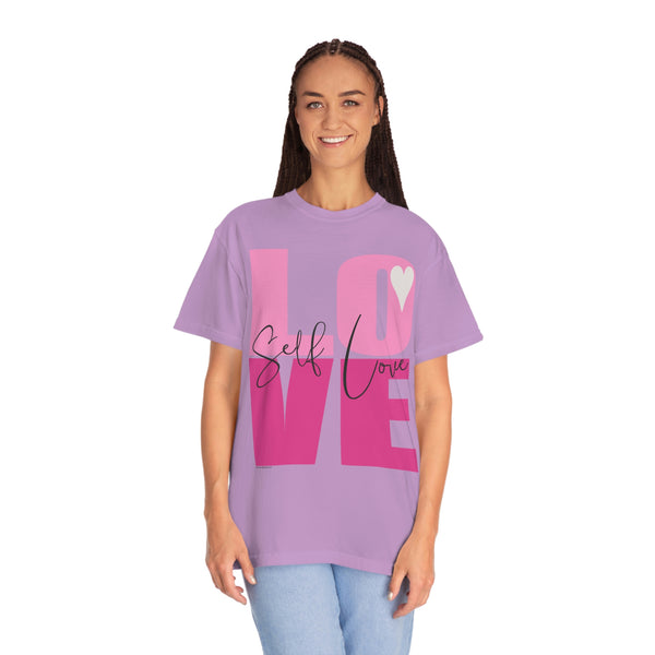 ♡ Self-LOVE .: Garment-Dyed T-shirt .: Comfort Colors .: (Relaxed fit)
