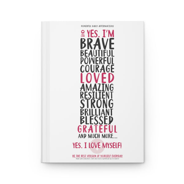Powerful Affirmations ♡ Hardcover Journal