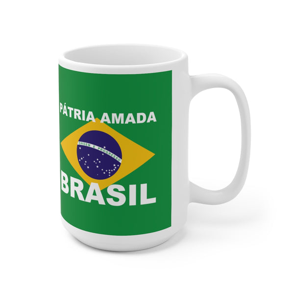 PÁTRIA AMADA BRASIL .: Ceramic Coffee Mug .: 15oz