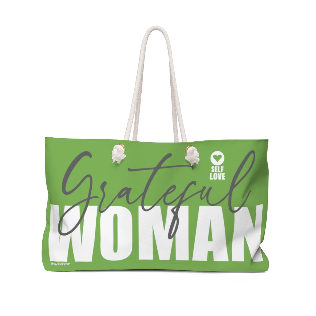 ♡ Grateful Woman :: Weekender Tote