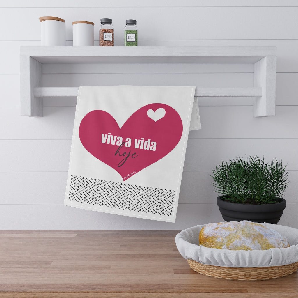 ♡ Decorative Kitchen Towel with Positive Affirmations
