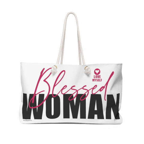 ♡ Blessed Woman :: Weekender Tote