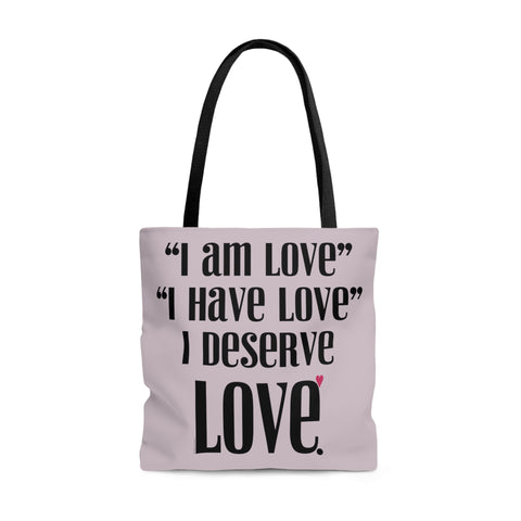 I am LOVE ♡ PRACTICAL TOTE BAG