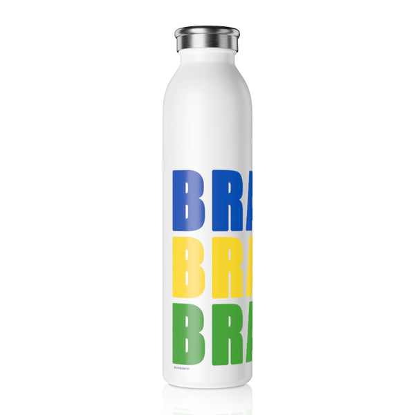 BRASIL .: Slim Water Bottle .: 20oz