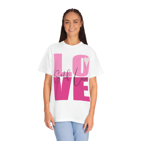 ♡ Self-LOVE .: Garment-Dyed T-shirt .: Comfort Colors .: (Relaxed fit)