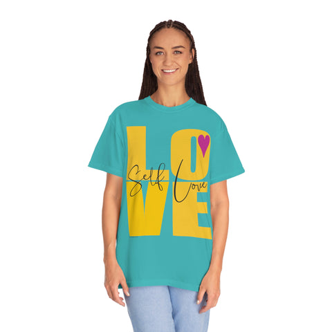 ♡ Self-LOVE .: Garment-Dyed T-shirt .: Comfort Colors .: (Relaxed fit)