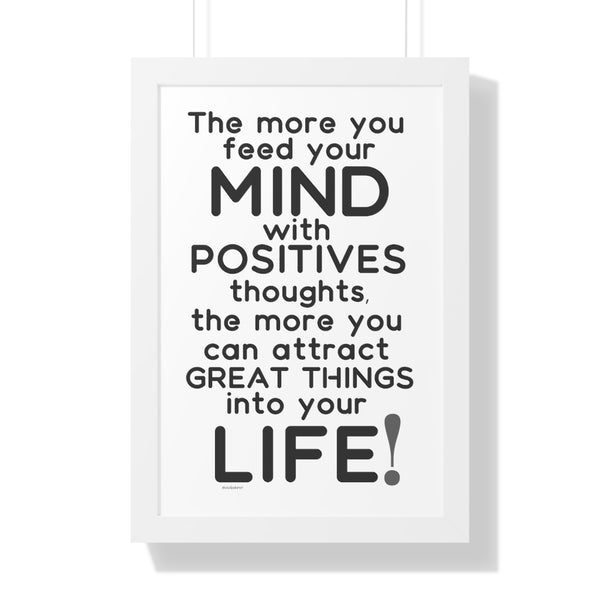 ♡ Inspirational Framed Poster Decoration (16″ × 24″)