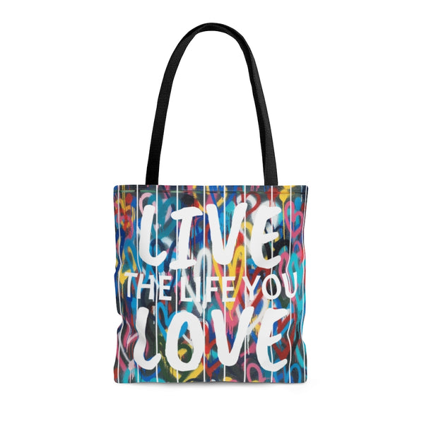 LIVE the LIFE you LOVE ♡ PRACTICAL TOTE BAG
