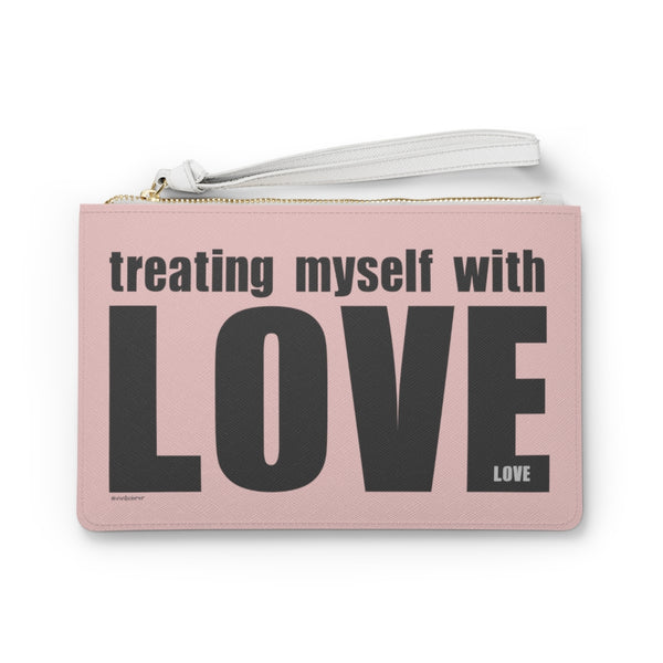 ♡ Treating myself with LOVE :: Clutch Bag with Inspirational Design