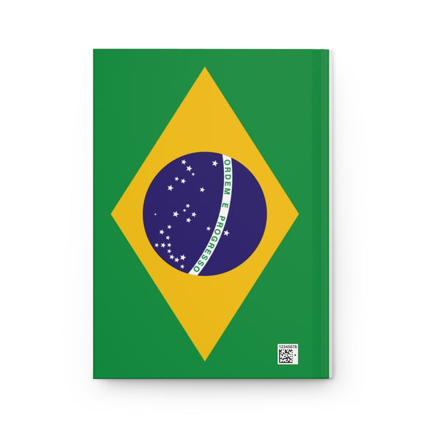 BRASIL .: Hardcover Journal Matte