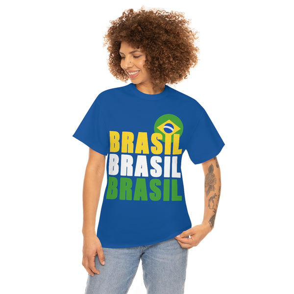 Camiseta BRASIL .: Heavy Cotton Tee (Classic fit) 100% cotton