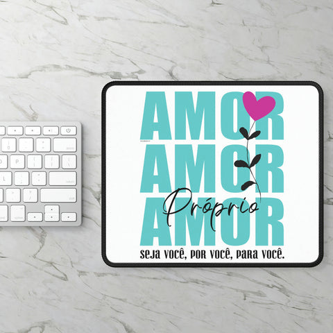 Amor Próprio ♡ Mouse Pad with Positive Affirmations