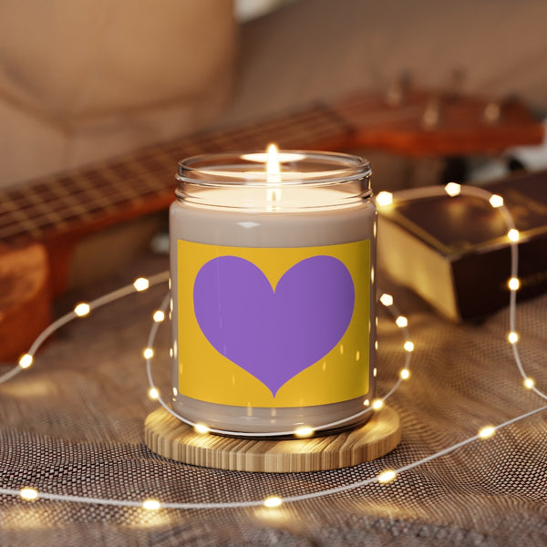 LOVE ♡ Inspirational :: 100% natural Soy Candle, 9oz  :: Eco Friendly