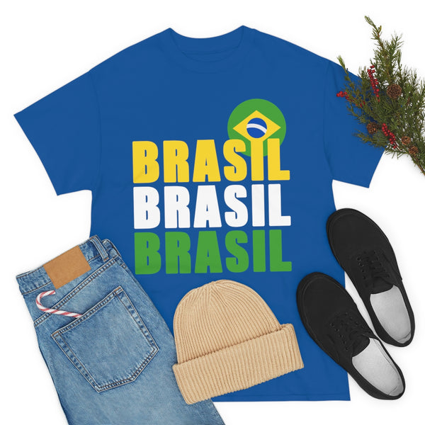 Camiseta BRASIL .: Heavy Cotton Tee (Classic fit) 100% cotton