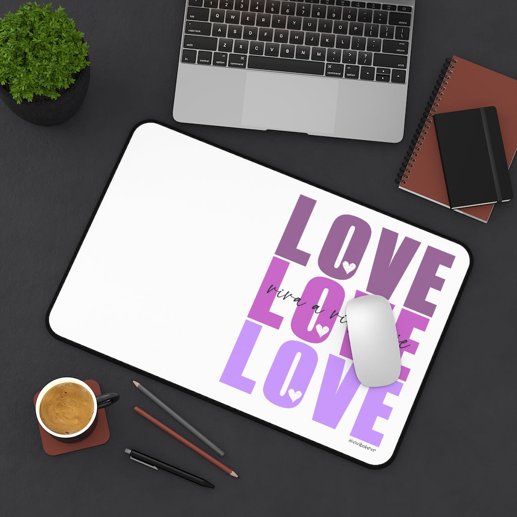Love :: Viva a Vida Hoje :: Premium Large Desk Mat