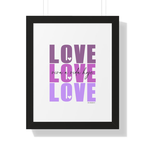 ♡ Inspirational Framed Poster Decoration