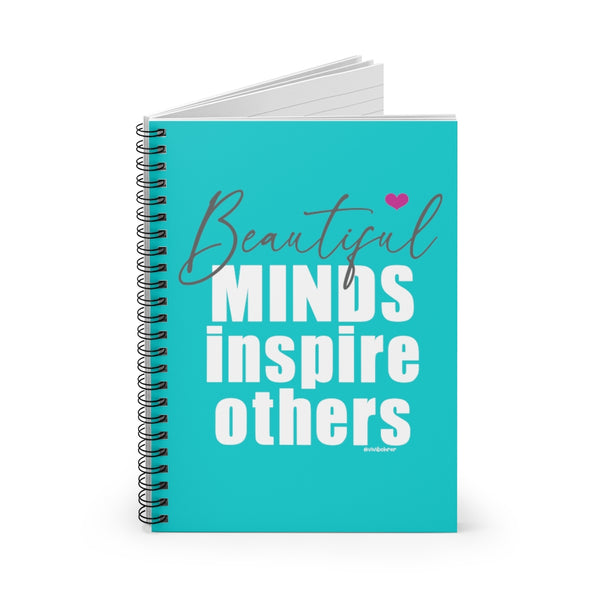 ♡ Spiral Notebook with Inspirational Design :: 118 Ruled Line